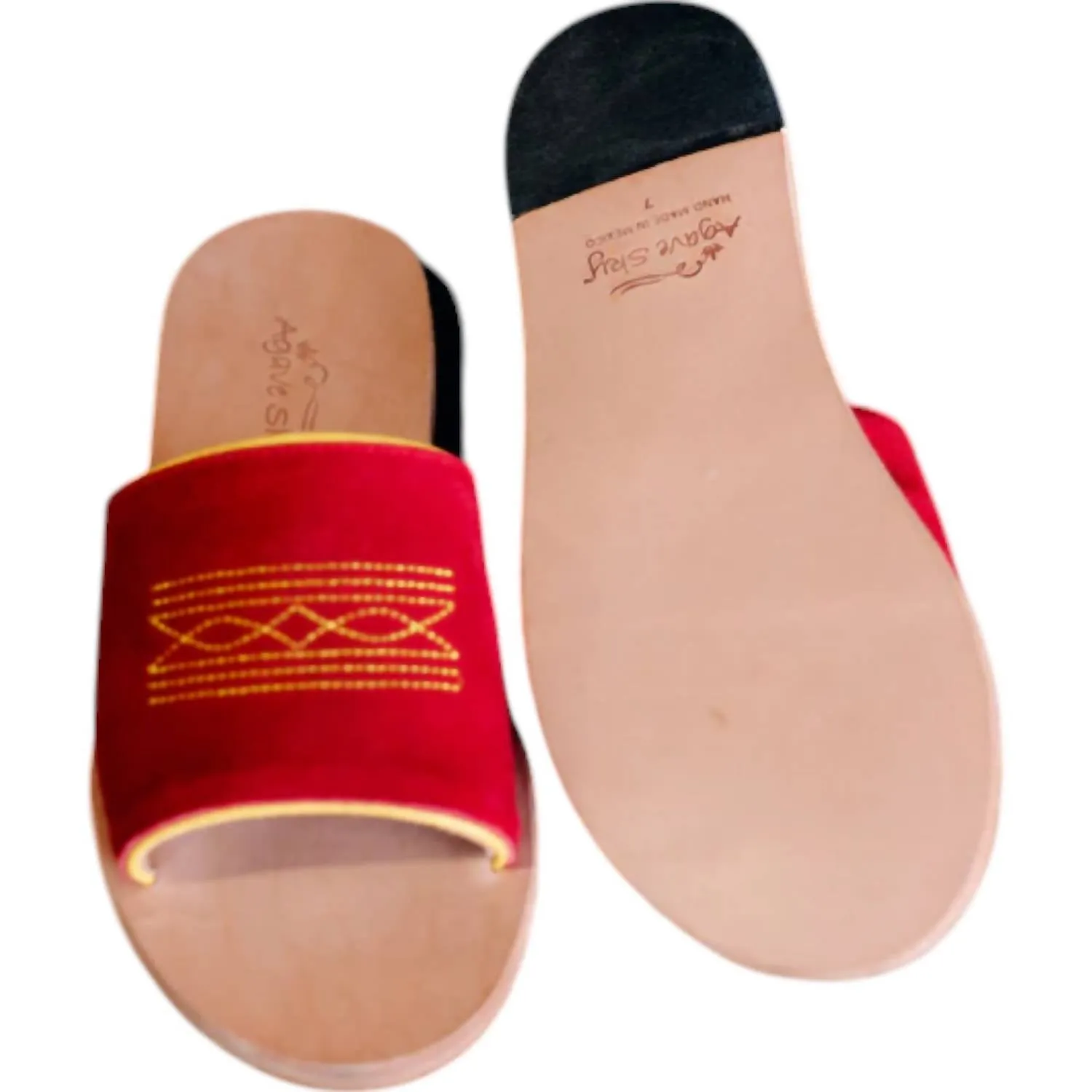 Agave Sky - Women's Brock Boot Stitch Gameday Slides