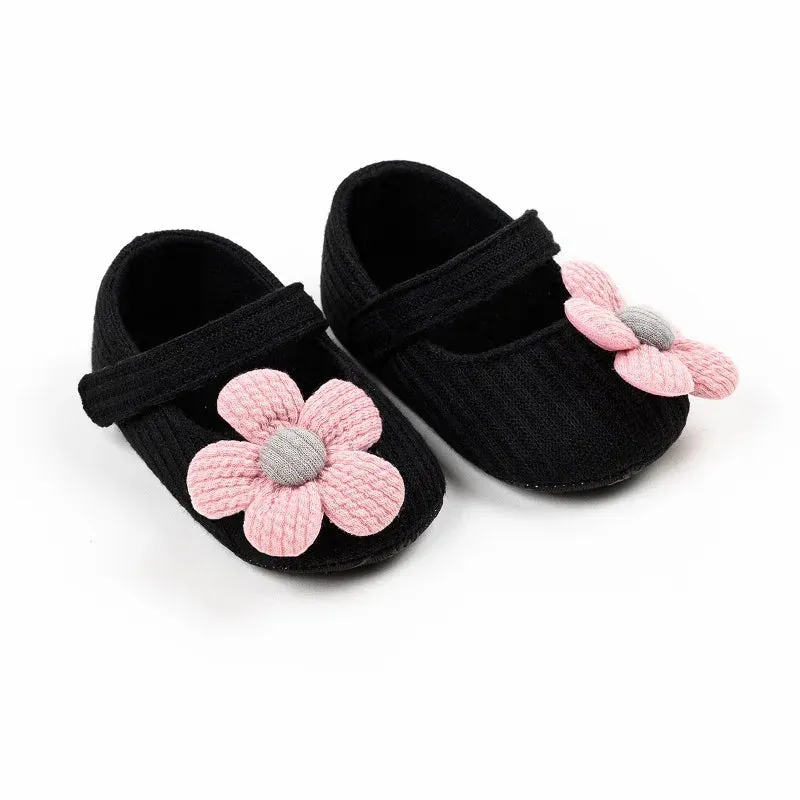 Anti-slip First Walking Shoes Baby Shoes 0-6-12 Months Girls' Shoes