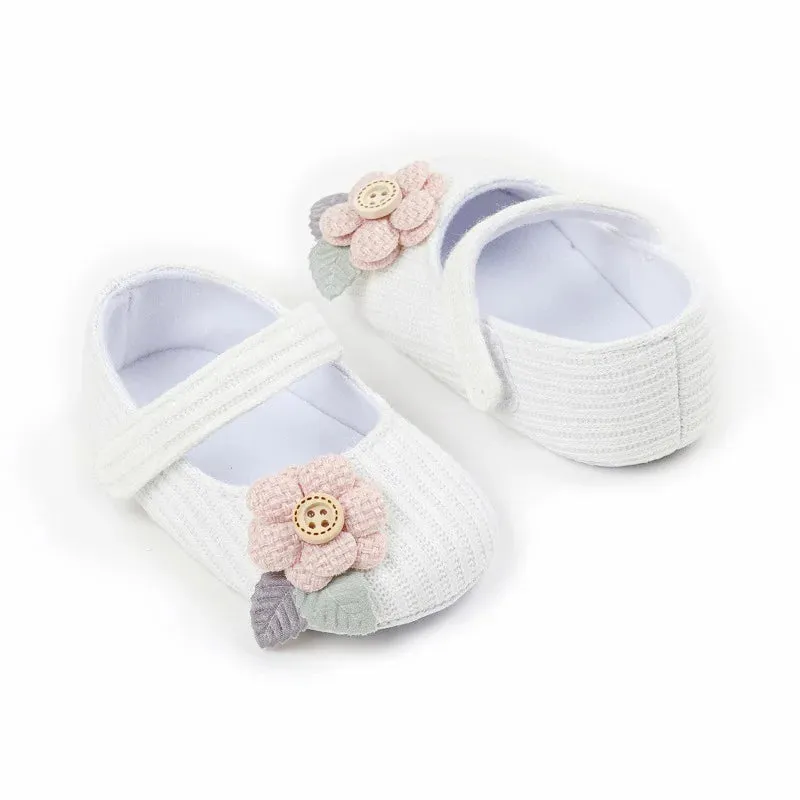 Anti-slip First Walking Shoes Baby Shoes 0-6-12 Months Girls' Shoes