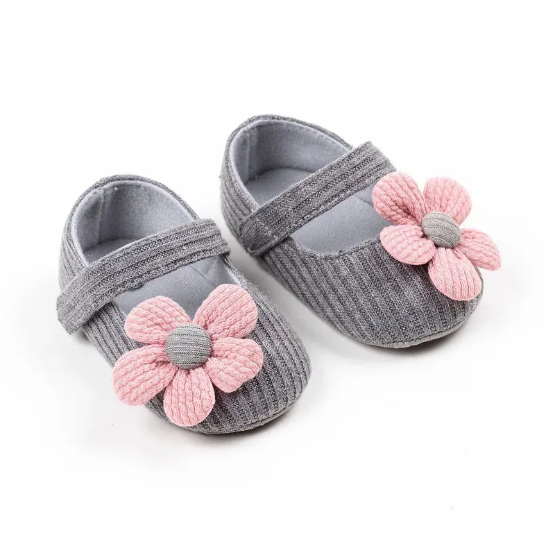 Anti-slip First Walking Shoes Baby Shoes 0-6-12 Months Girls' Shoes