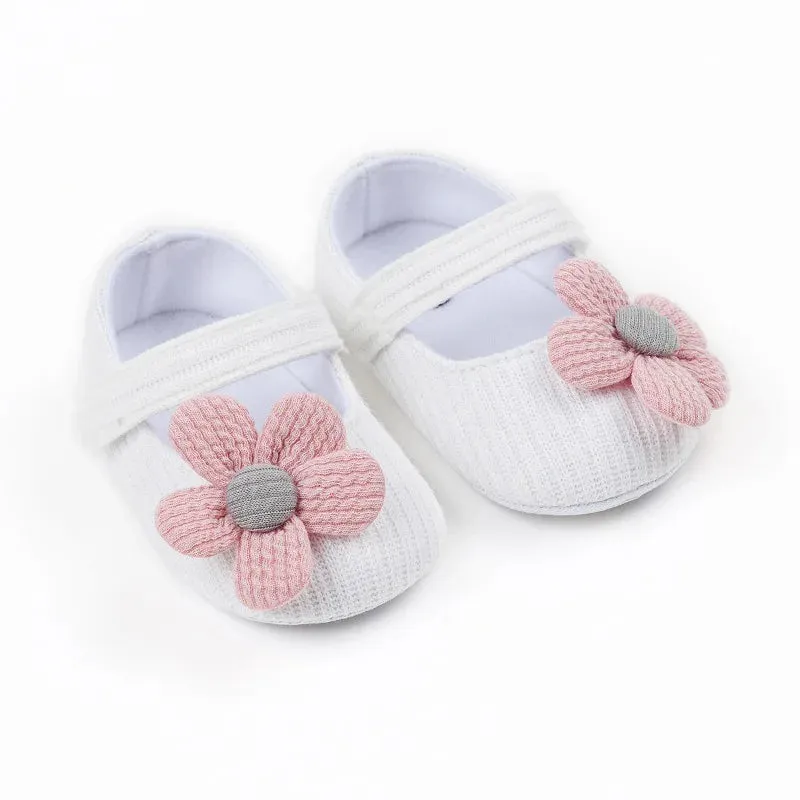 Anti-slip First Walking Shoes Baby Shoes 0-6-12 Months Girls' Shoes