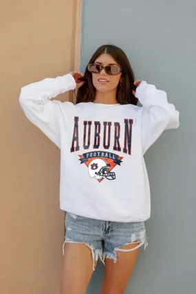 AUBURN TIGERS SLOW MOTION CLASSIC CREW FLEECE PULLOVER BY MADI PREWETT TROUTT