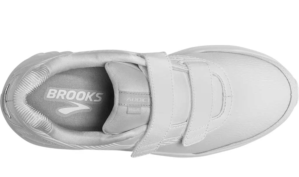 Brooks Women's Addiction Walker V-Strap 2 White White