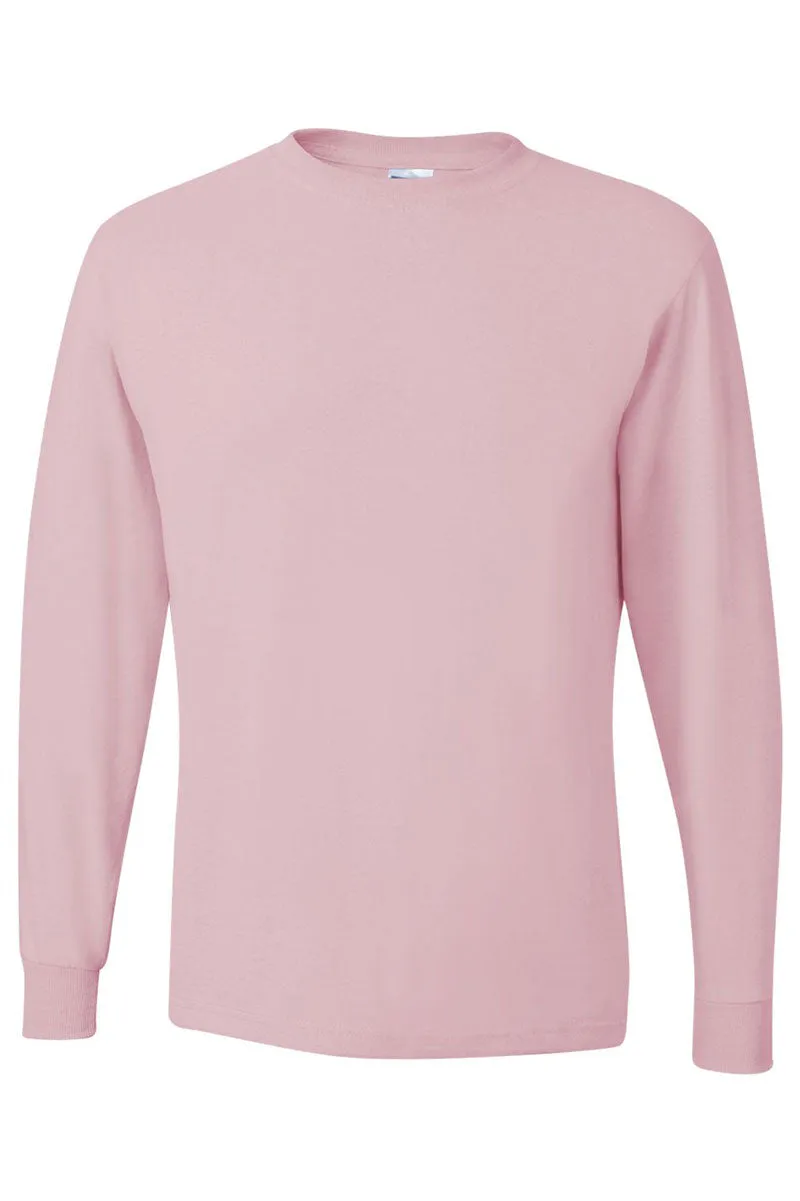 Bunch Of Bull Valentines Unisex Dri-Power Long-Sleeve 50/50 Tee
