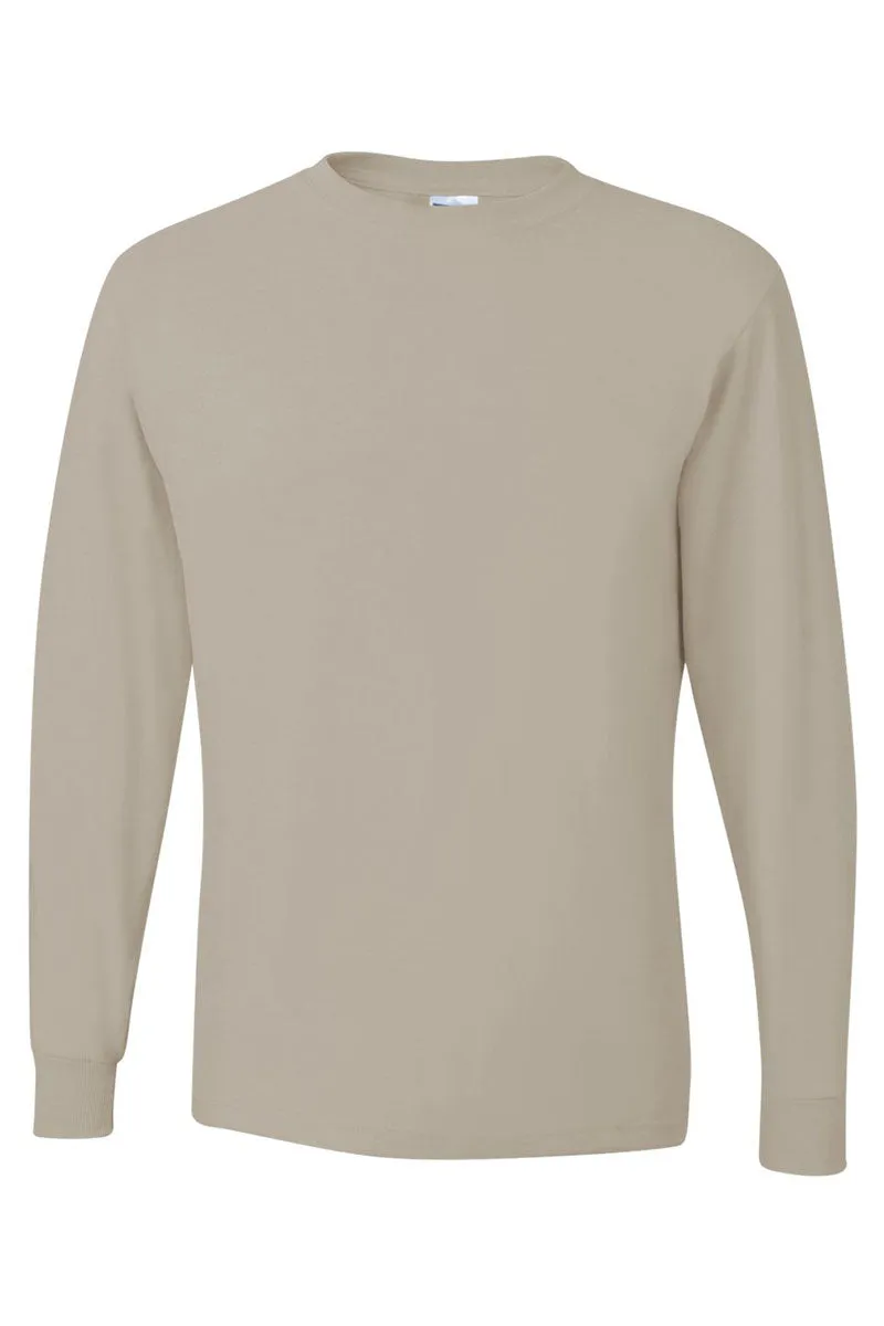 Bunch Of Bull Valentines Unisex Dri-Power Long-Sleeve 50/50 Tee