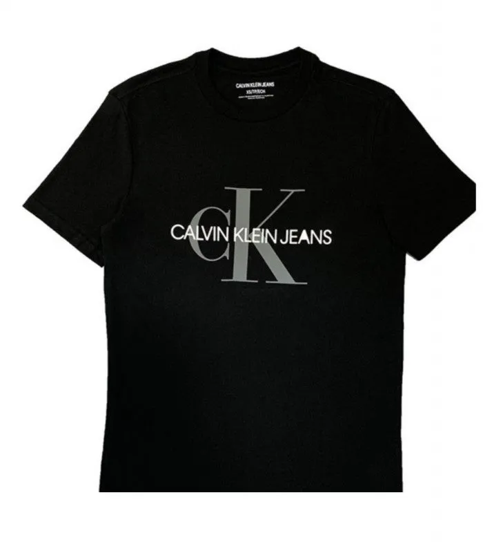 Calvin Klein Men's Short Sleeve Monogram Logo T-Shirt