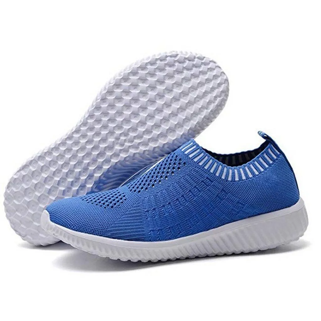 Cilool Mesh Women Casual Slip On Shoes
