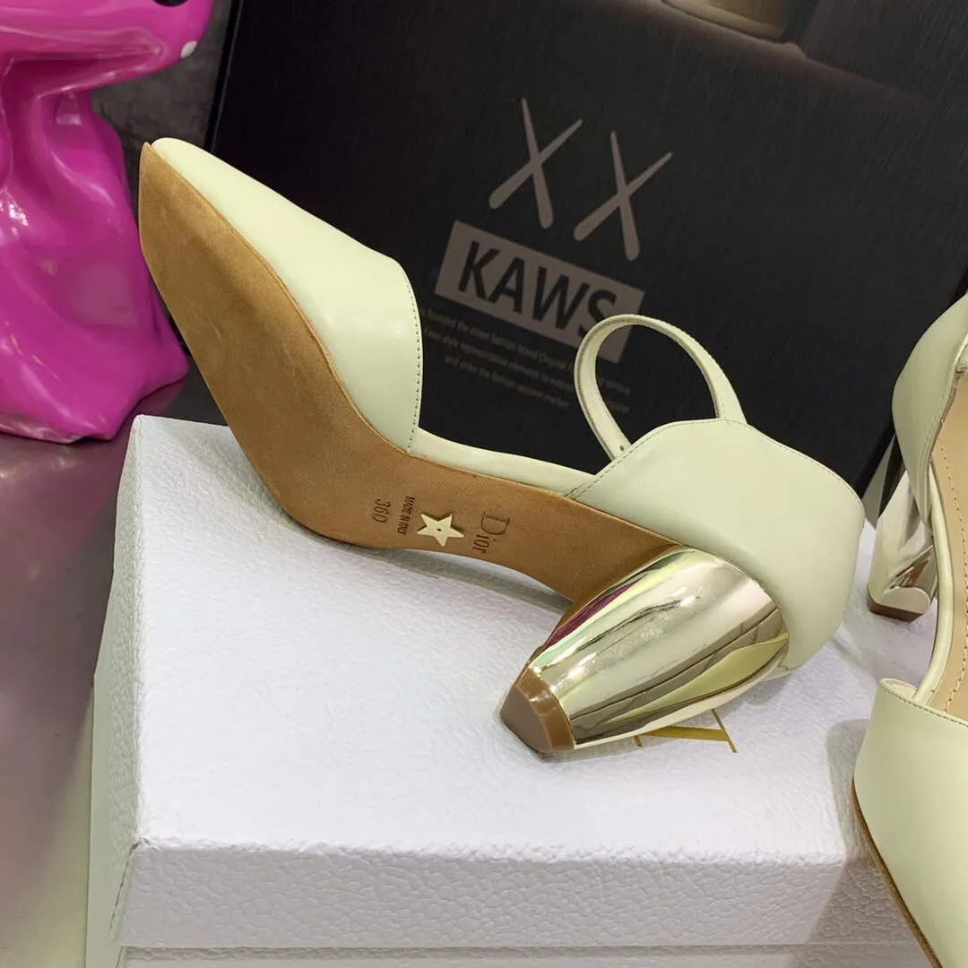 Dior Women’s Shoes Rhodes Heeled Shaped and hollow Shoes