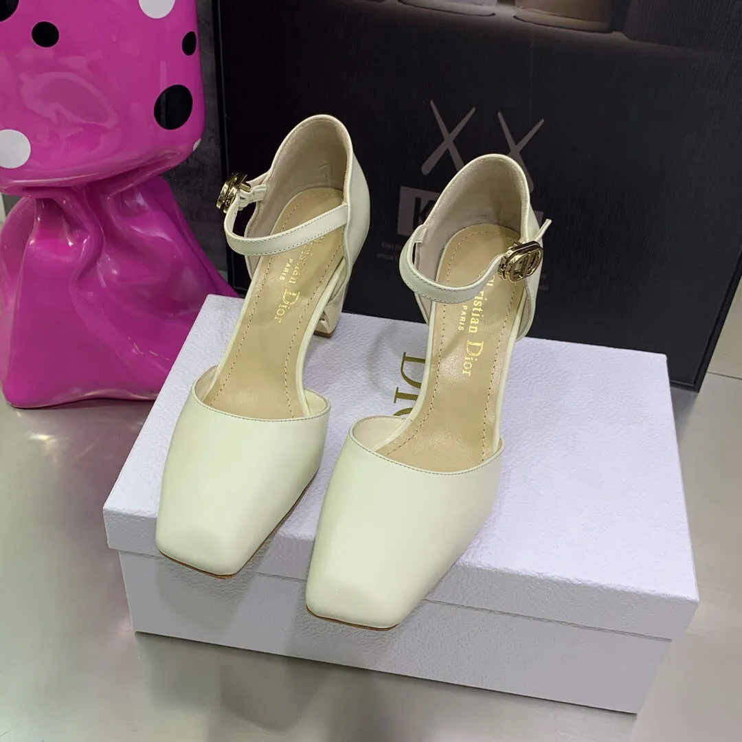 Dior Women’s Shoes Rhodes Heeled Shaped and hollow Shoes