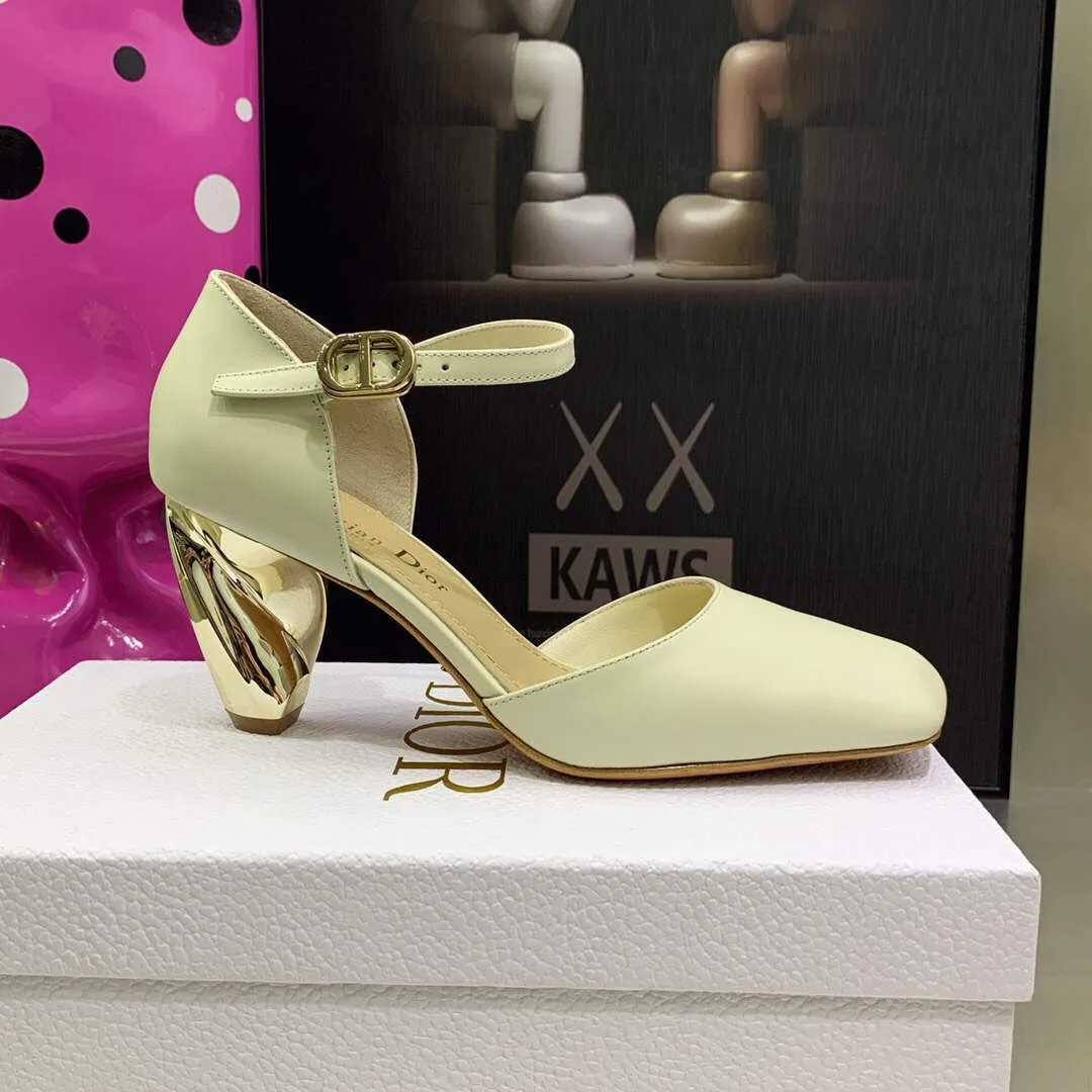 Dior Women’s Shoes Rhodes Heeled Shaped and hollow Shoes