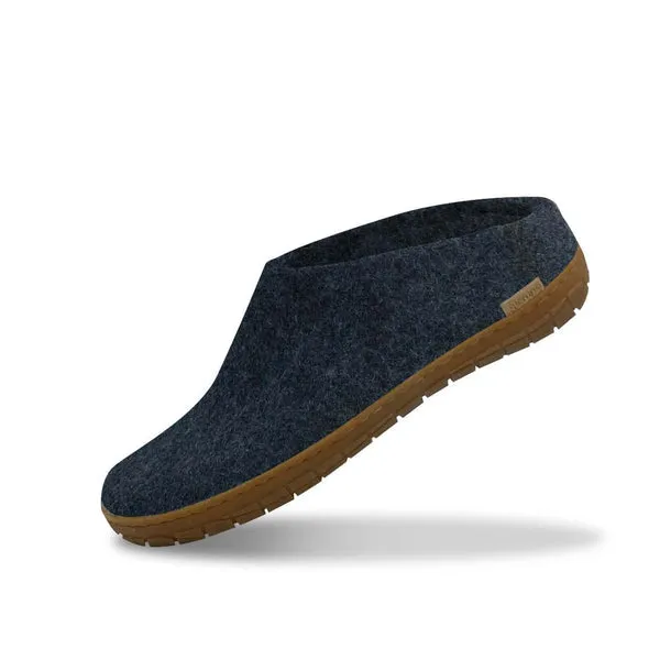 Glerups - The Slip-On  Honey Rubber Sole - Denim