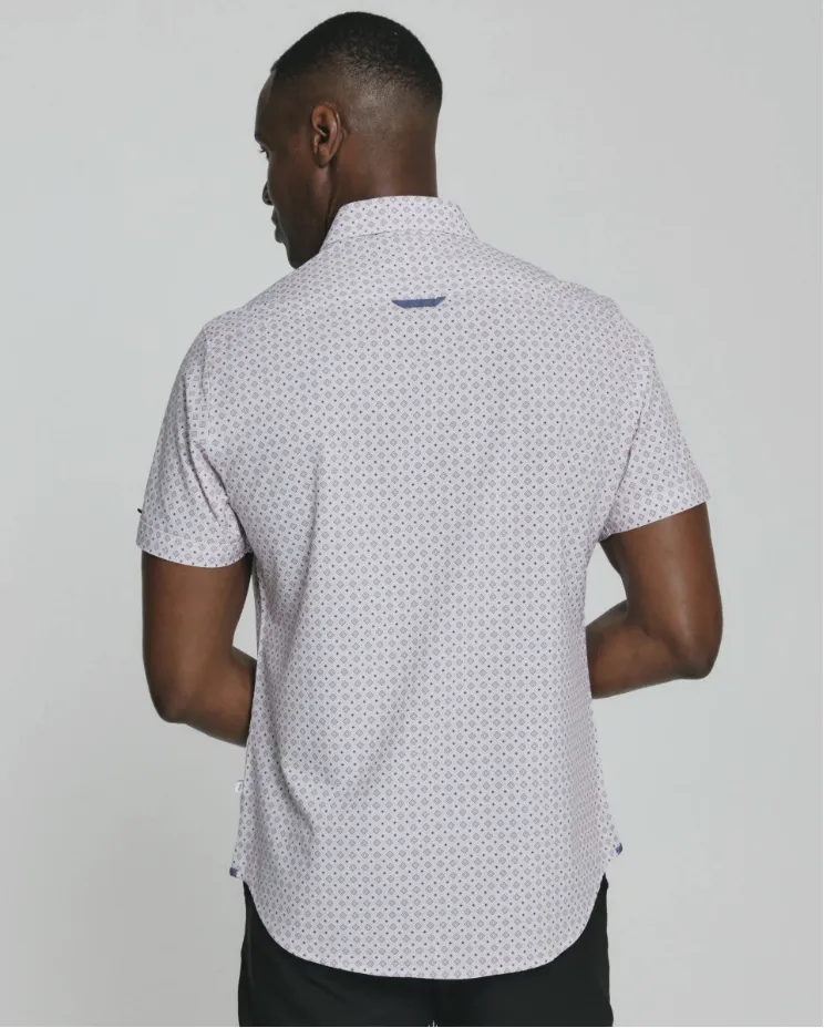 Lithos  Button Down - Coral