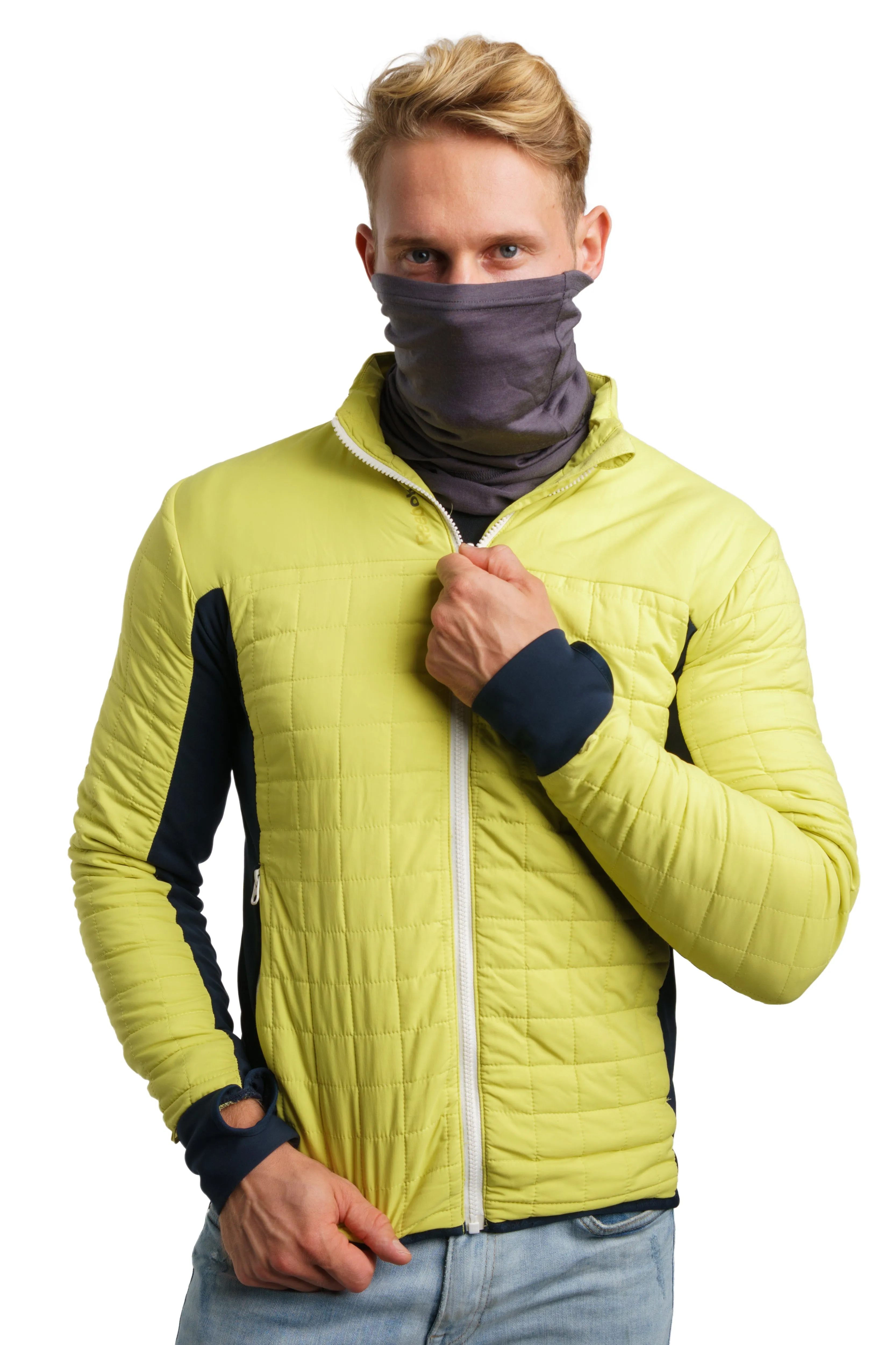 Merino Neck Gaiter 165 Grey Shades