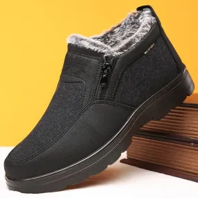 NEW Retails $87, Sporthin | Sporty Men's Orthopedic Warm Snow Boots, Black, Sz 11