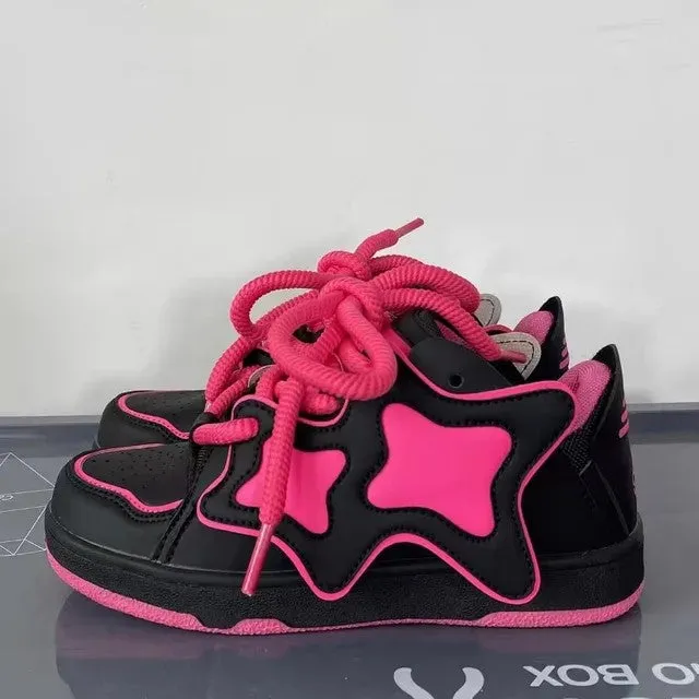 Pastel Colored Sports Sneakers