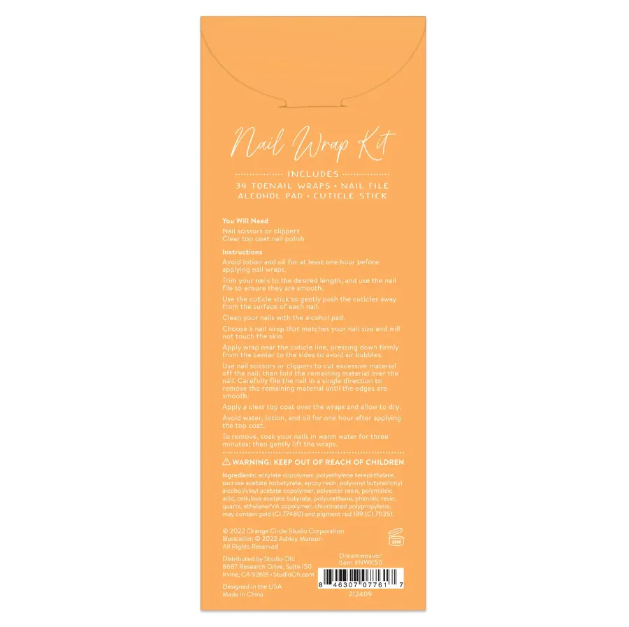 Pedi Nail Wrap Kit
