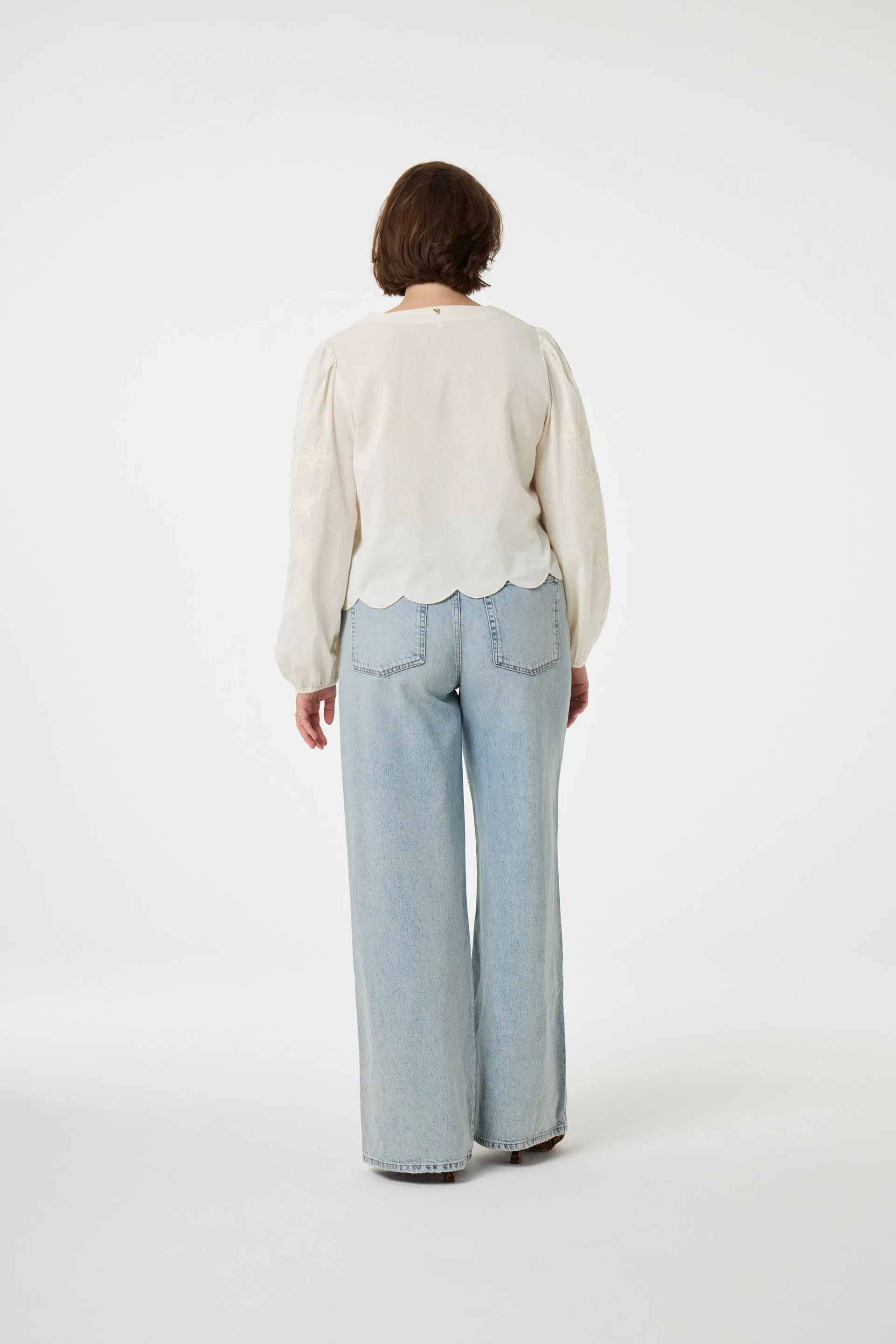 Rani Blouse - Cosy White