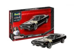 Revell 1/25 Fast & Furious Dominic's 1971 Plymouth GTX Car