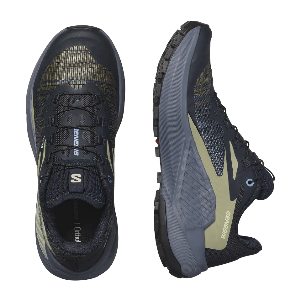 Salomon Women's Genesis Carbon/Grisaille/Aloe Wash