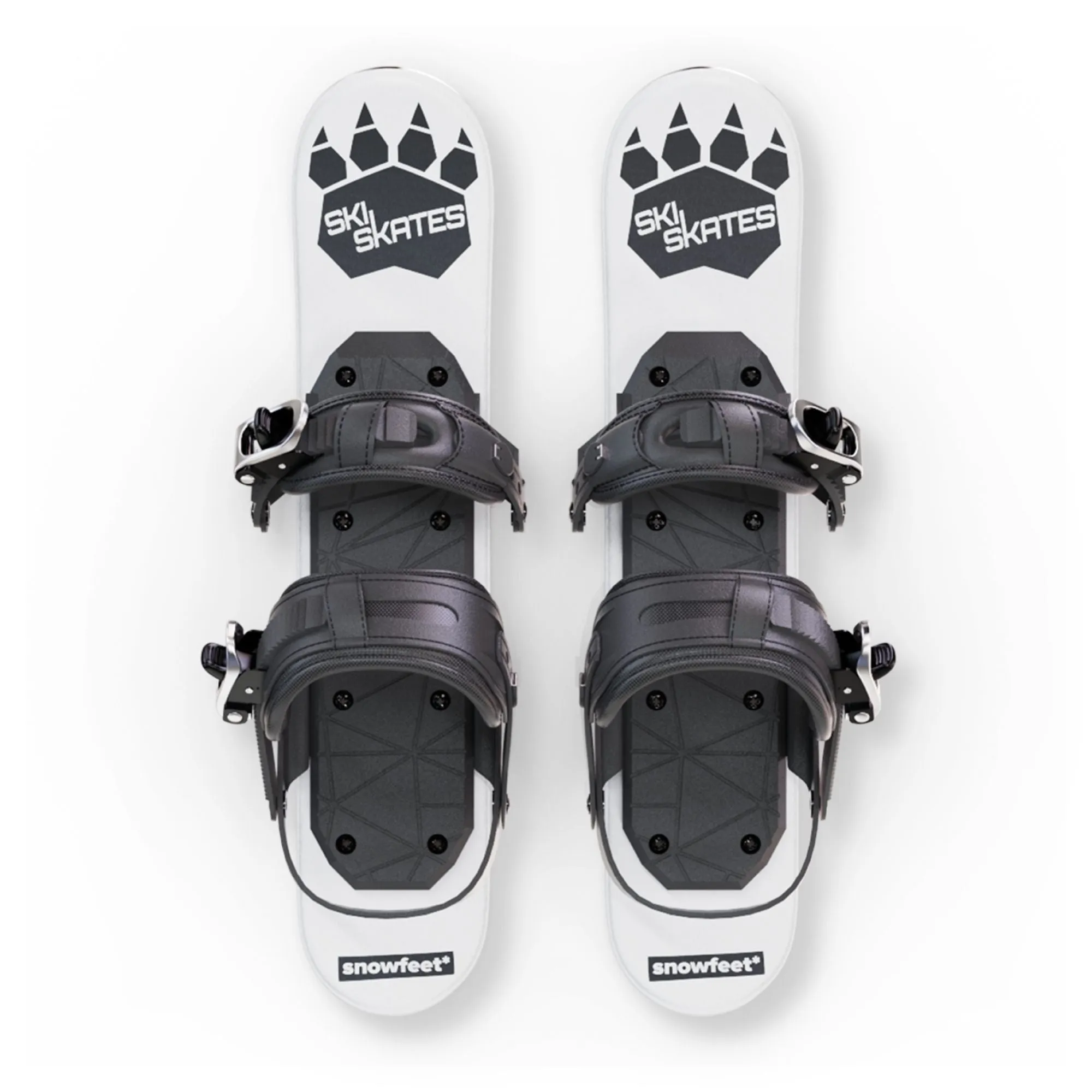 Skiskates by Snowfeet* | 44 CM | Skiblades Snowblades Skiboards Mini Skis