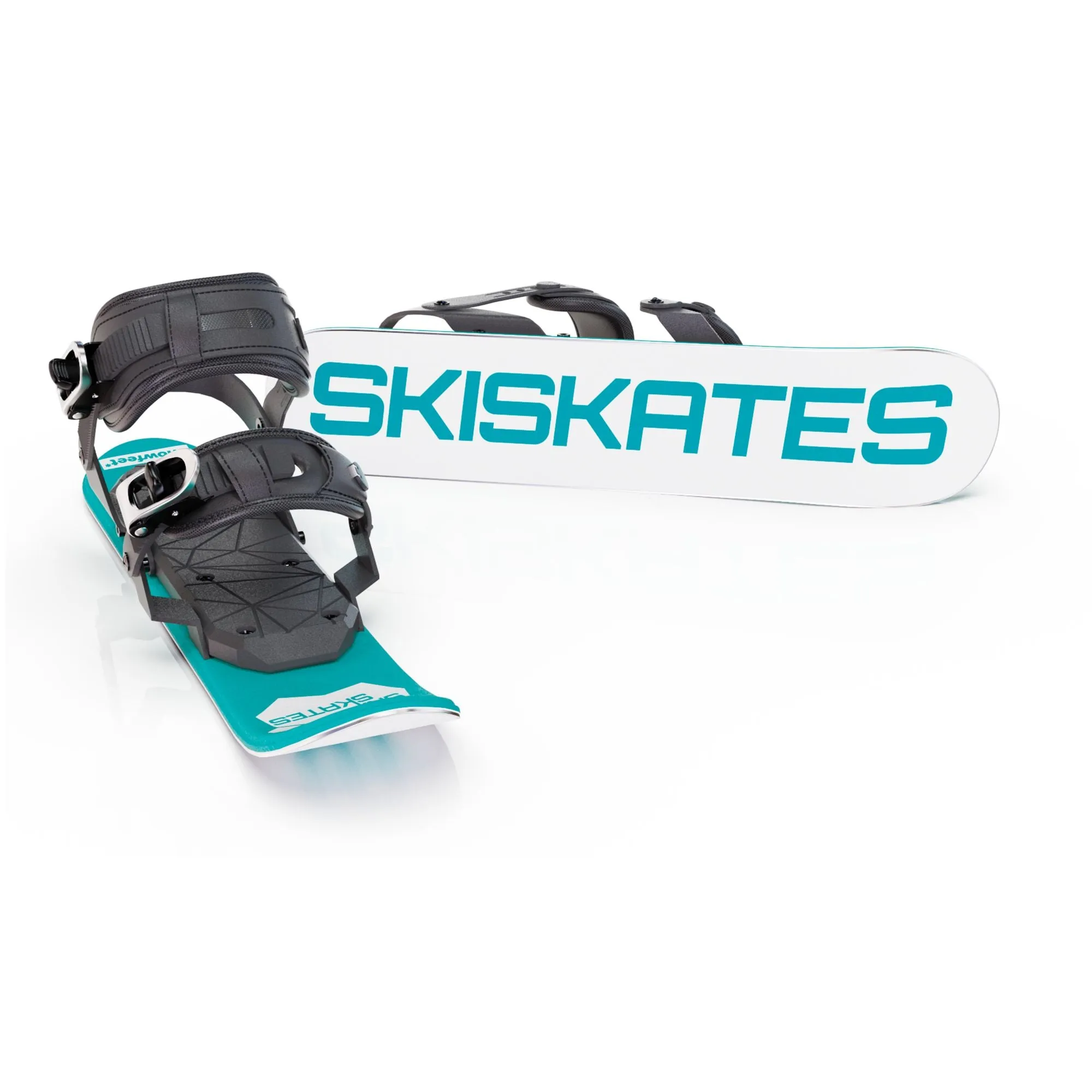 Skiskates by Snowfeet* | 44 CM | Skiblades Snowblades Skiboards Mini Skis