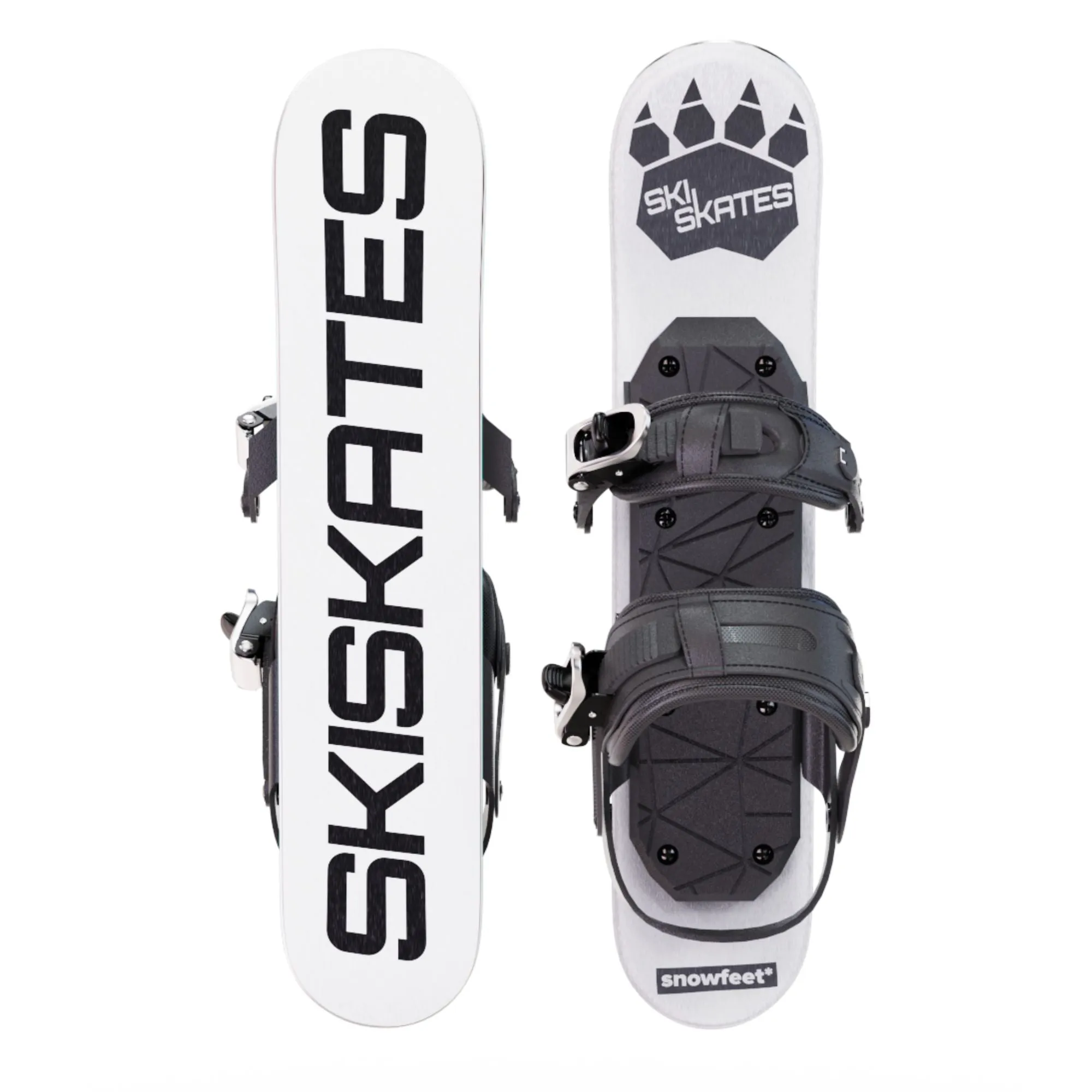 Skiskates by Snowfeet* | 44 CM | Skiblades Snowblades Skiboards Mini Skis
