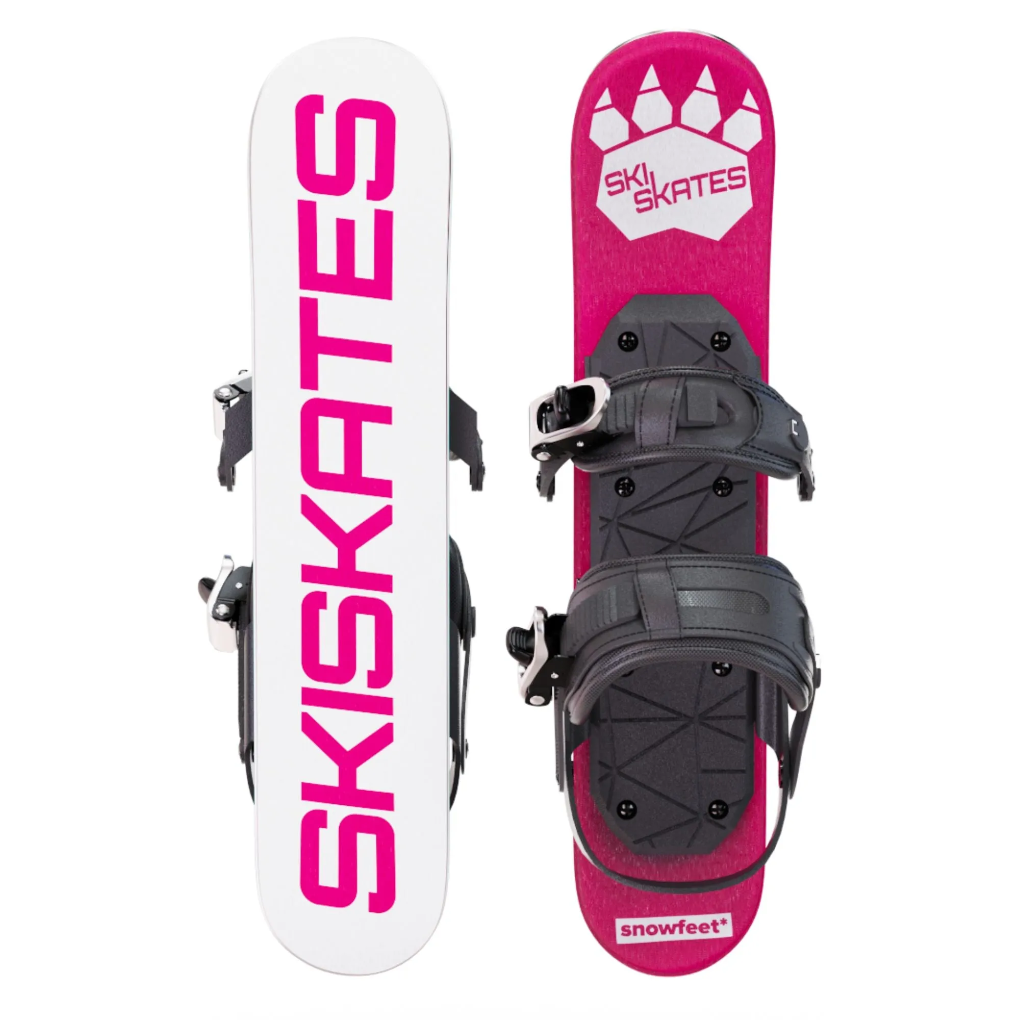 Skiskates by Snowfeet* | 44 CM | Skiblades Snowblades Skiboards Mini Skis