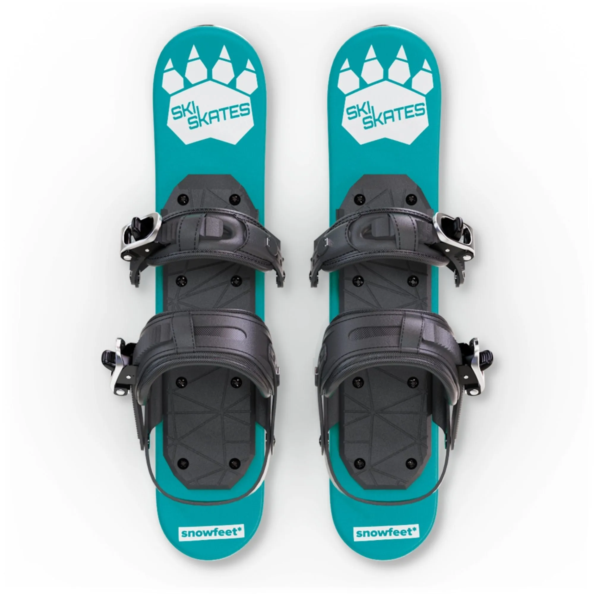 Skiskates by Snowfeet* | 44 CM | Skiblades Snowblades Skiboards Mini Skis