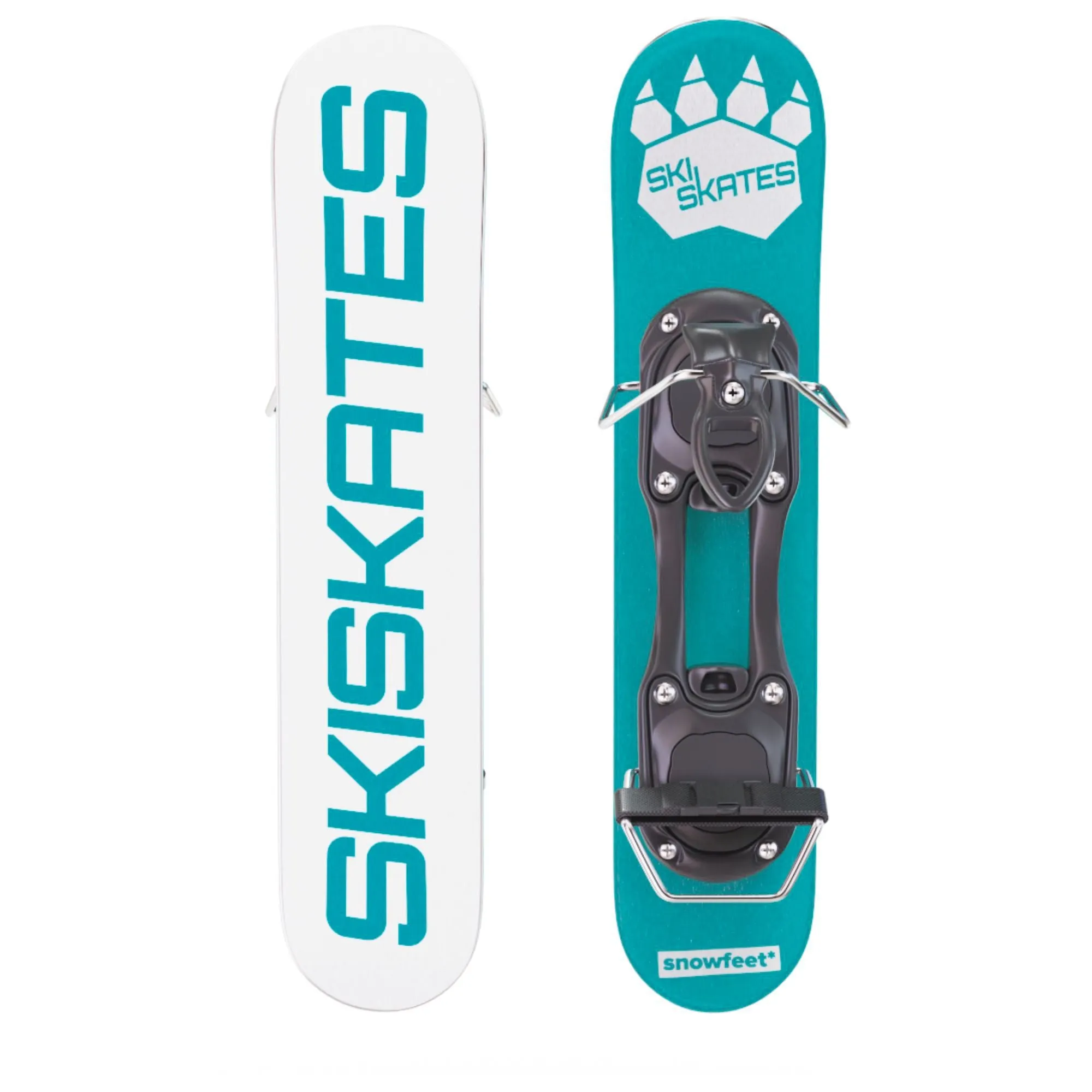 Skiskates by Snowfeet* | 44 CM | Skiblades Snowblades Skiboards Mini Skis