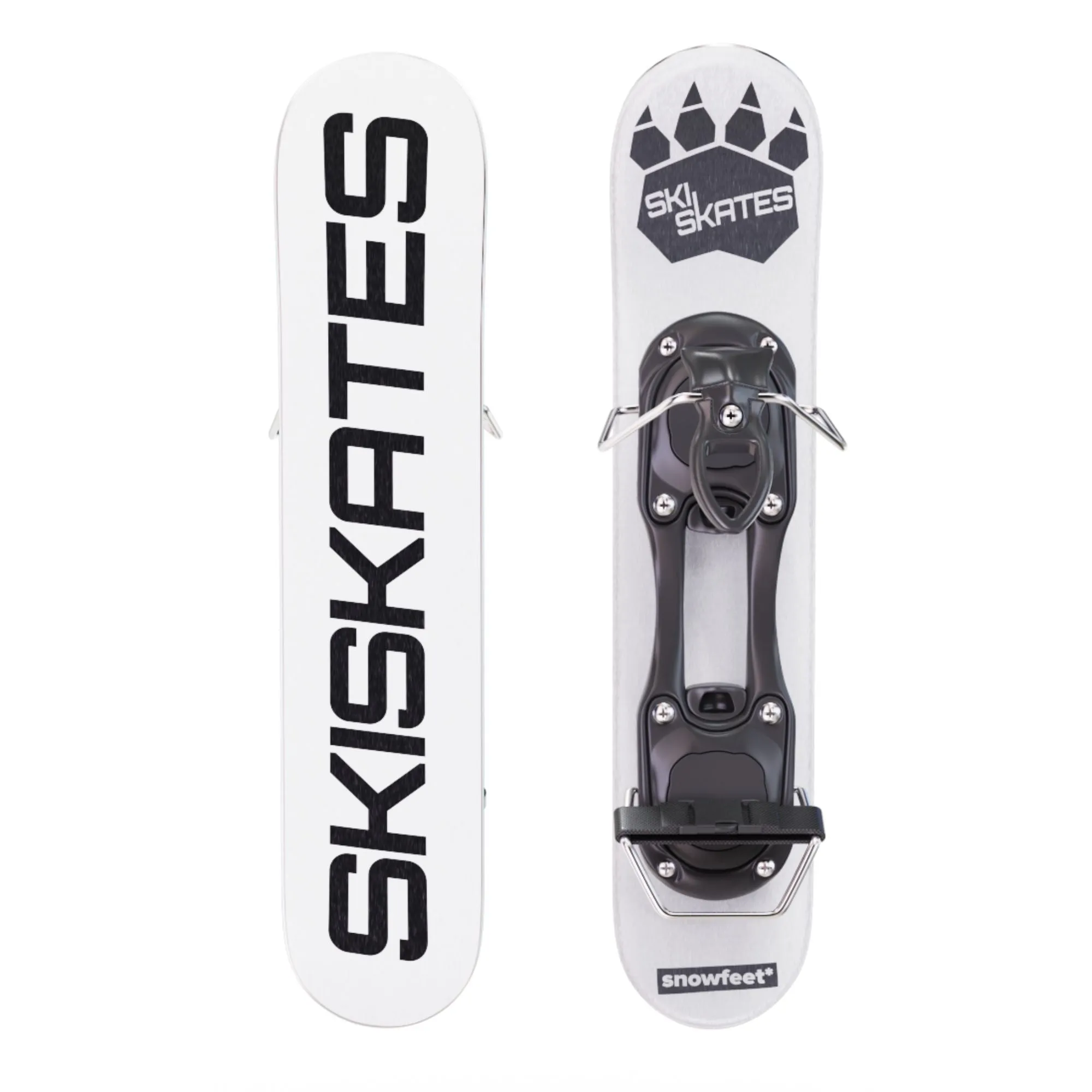 Skiskates by Snowfeet* | 44 CM | Skiblades Snowblades Skiboards Mini Skis