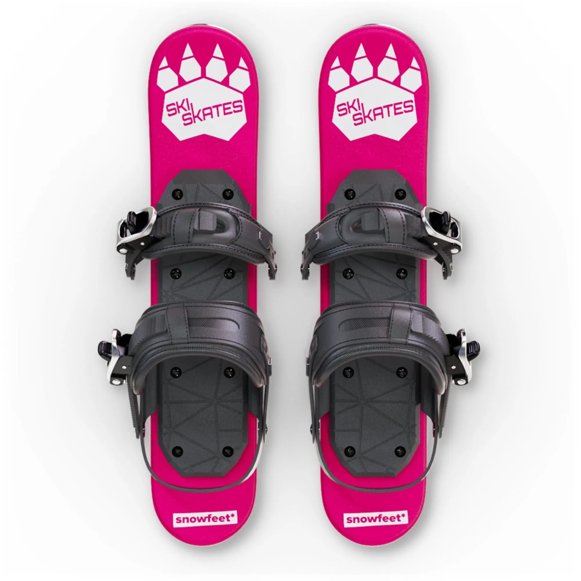 Skiskates by Snowfeet* | 44 CM | Skiblades Snowblades Skiboards Mini Skis