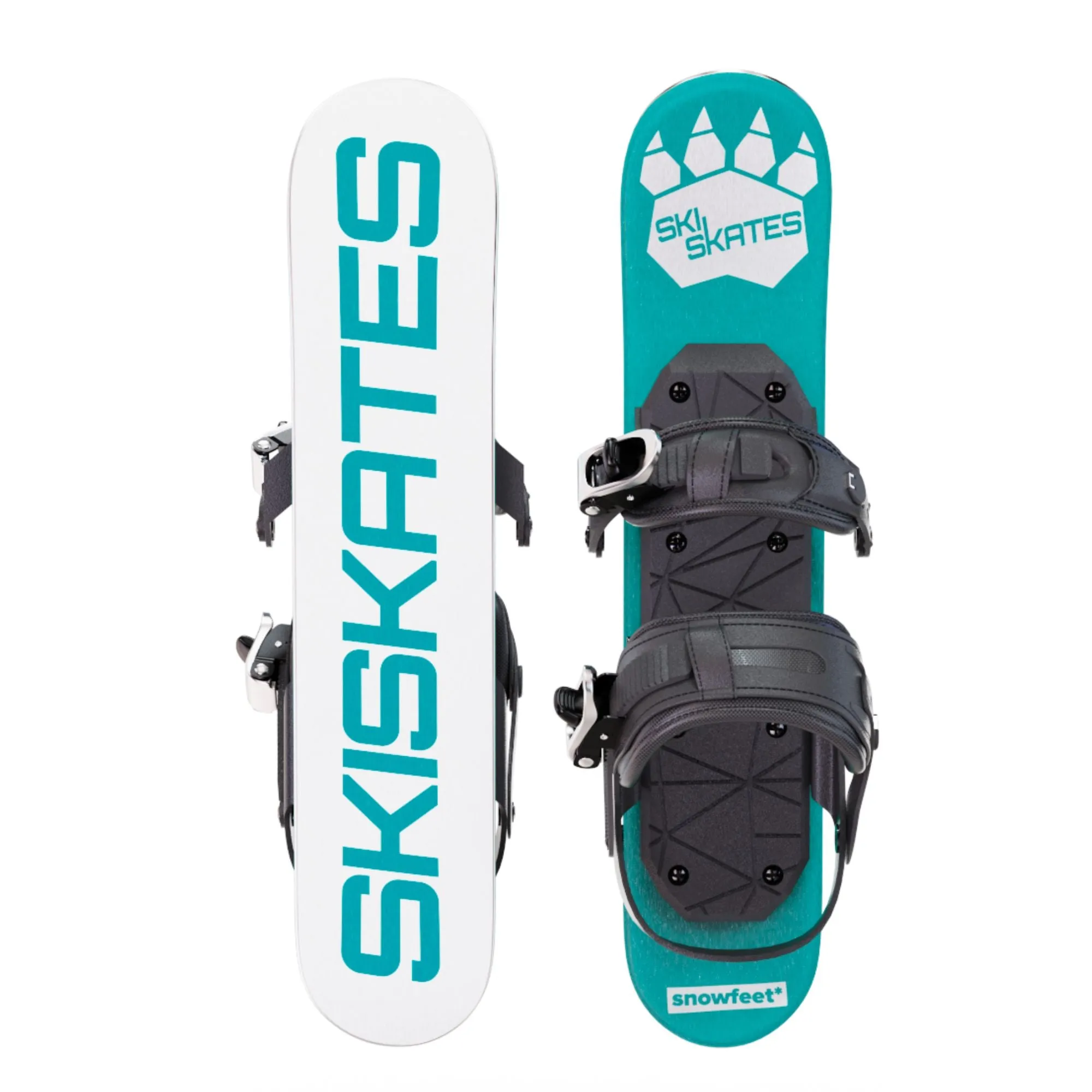 Skiskates by Snowfeet* | 44 CM | Skiblades Snowblades Skiboards Mini Skis