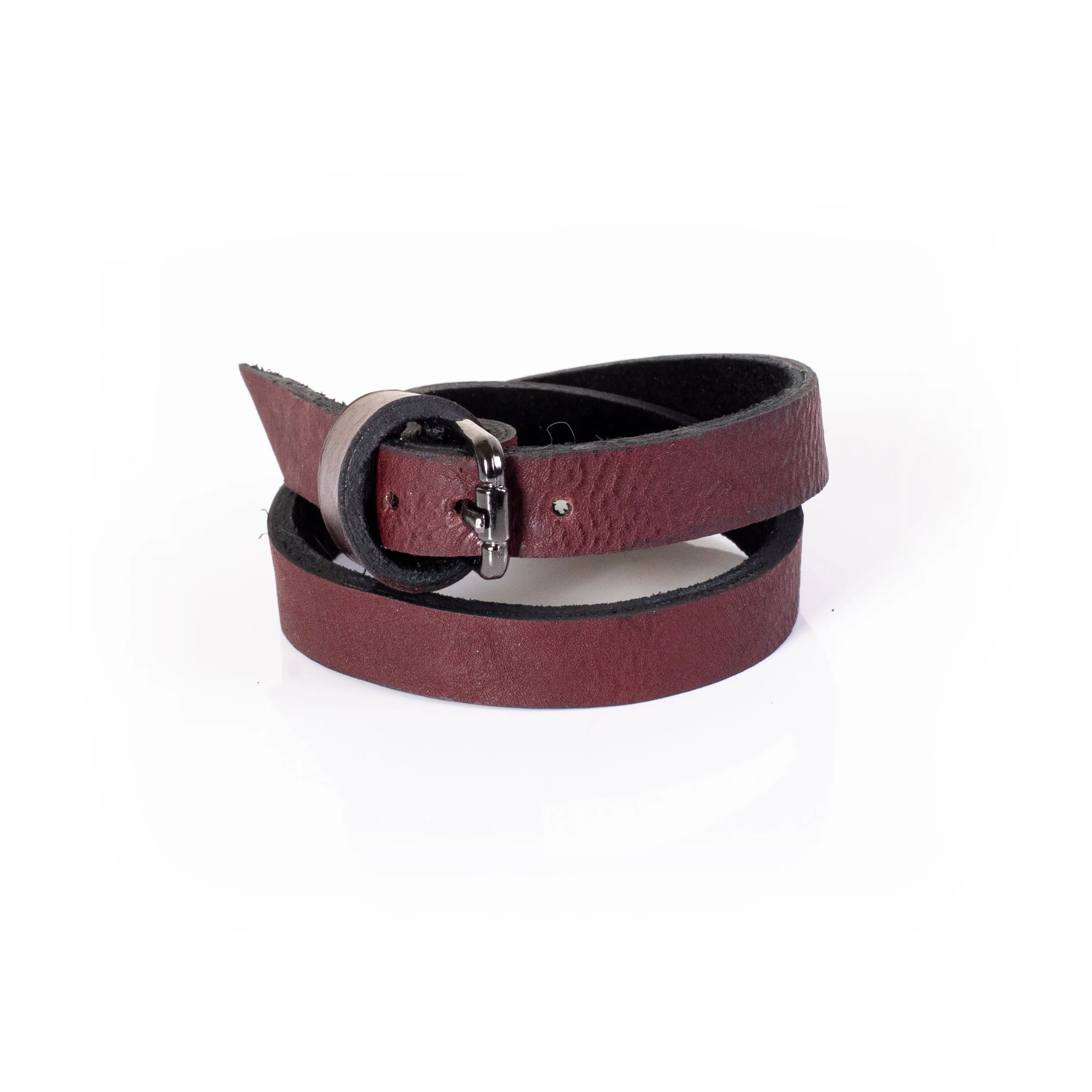 The Leather Double Wrap Bracelet