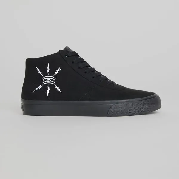 WAR SAW LTD x Ed Templeton Chapter Mid Synthetic Suede Black - Black