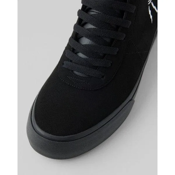 WAR SAW LTD x Ed Templeton Chapter Mid Synthetic Suede Black - Black