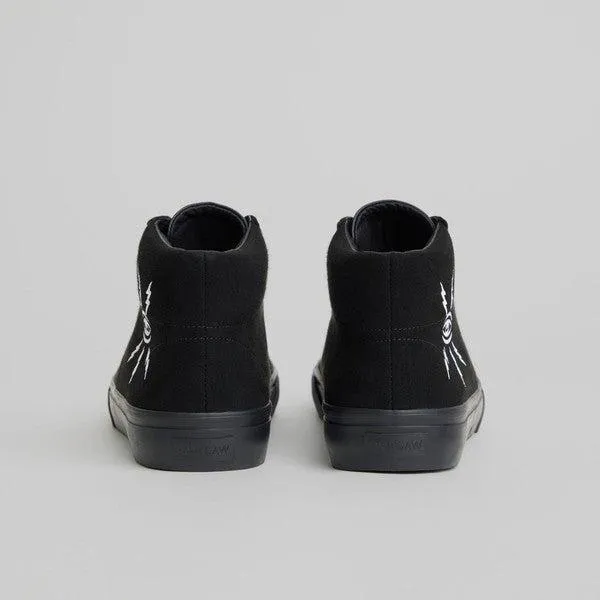 WAR SAW LTD x Ed Templeton Chapter Mid Synthetic Suede Black - Black