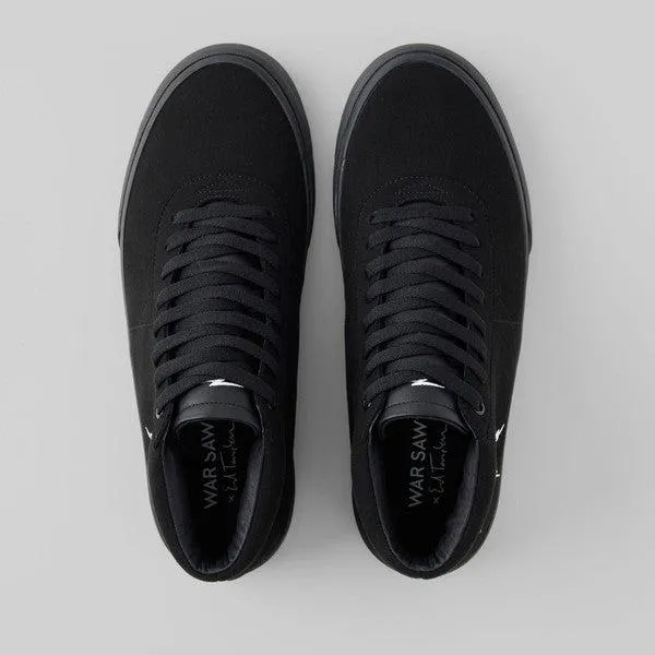 WAR SAW LTD x Ed Templeton Chapter Mid Synthetic Suede Black - Black