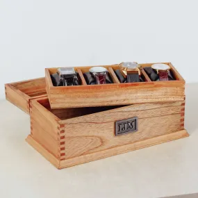 Watch Box N.4 with Secret Compartment - Cedar Wood