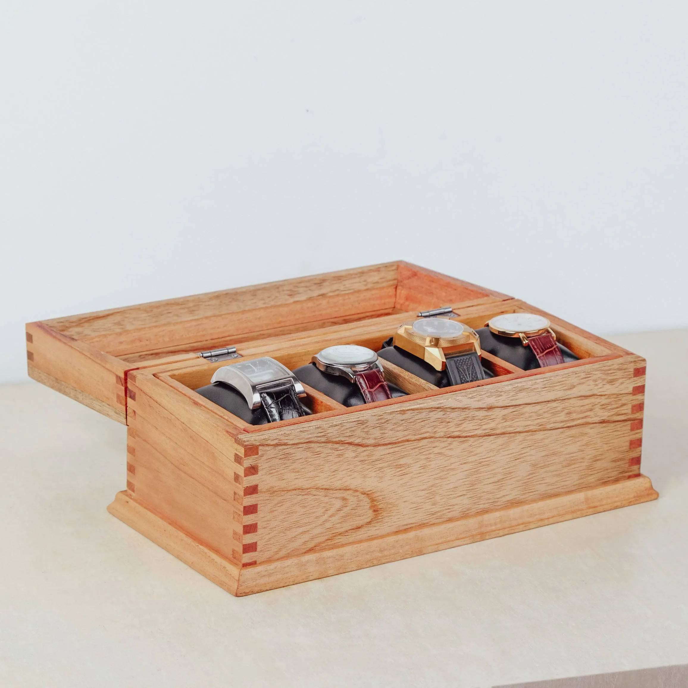 Watch Box N.4 with Secret Compartment - Cedar Wood