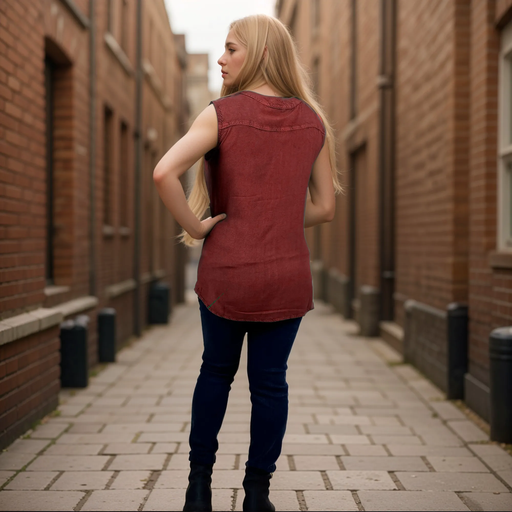 Women's Sleeveless Embroidered Bohemian Medieval Chic Summer Fashion Blouse Top