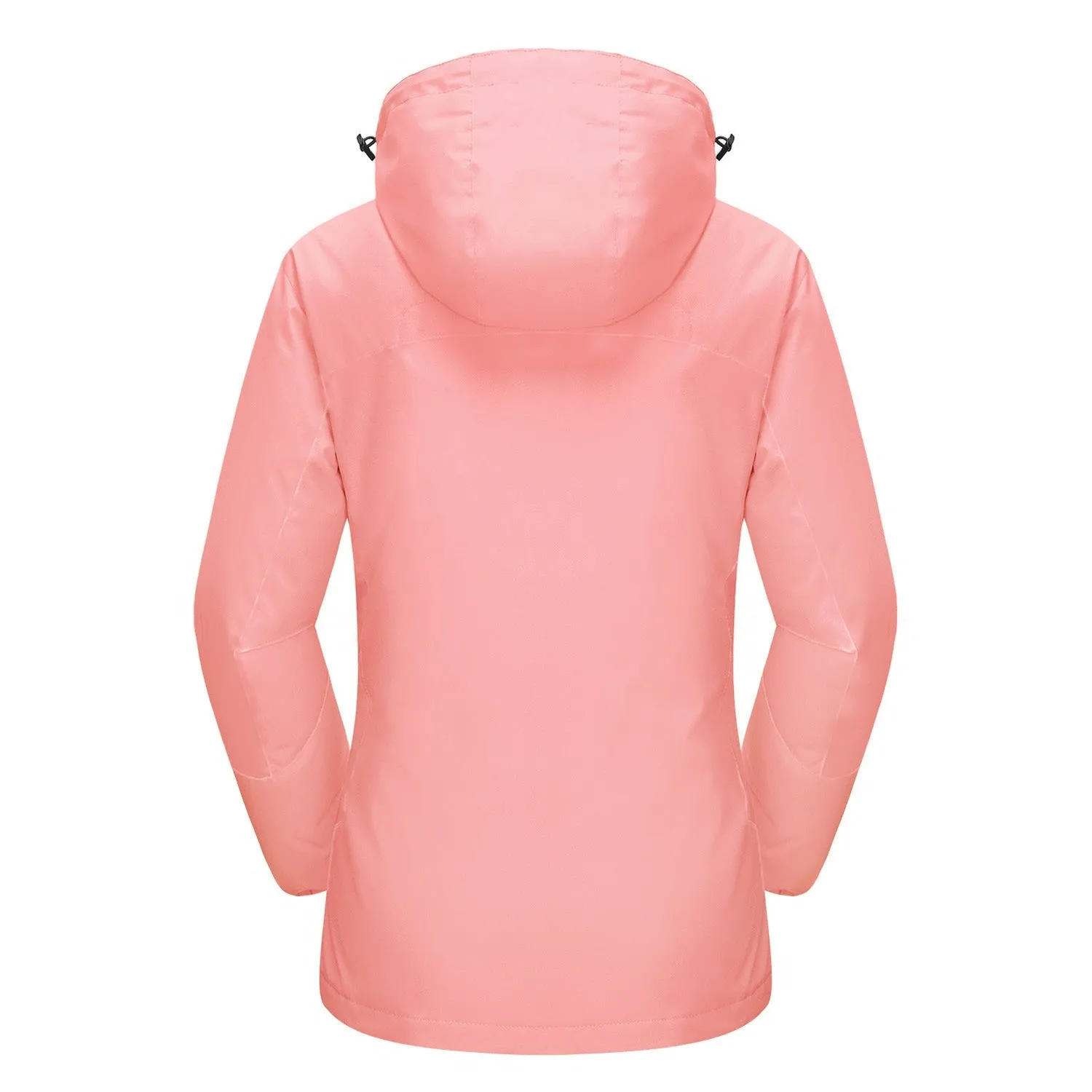 Women's Waterproof 3-in-1 Ski Jacket - Winter Snow Coat with Fleece Liner