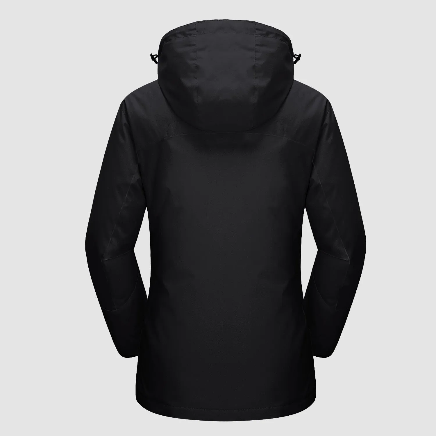 Women's Waterproof 3-in-1 Ski Jacket - Winter Snow Coat with Fleece Liner