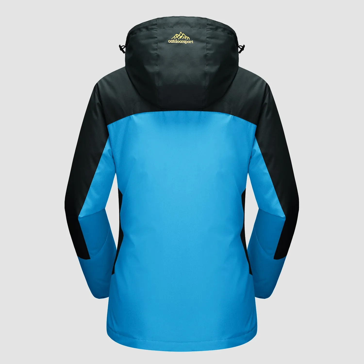 Women's Waterproof 3-in-1 Ski Jacket - Winter Snow Coat with Fleece Liner