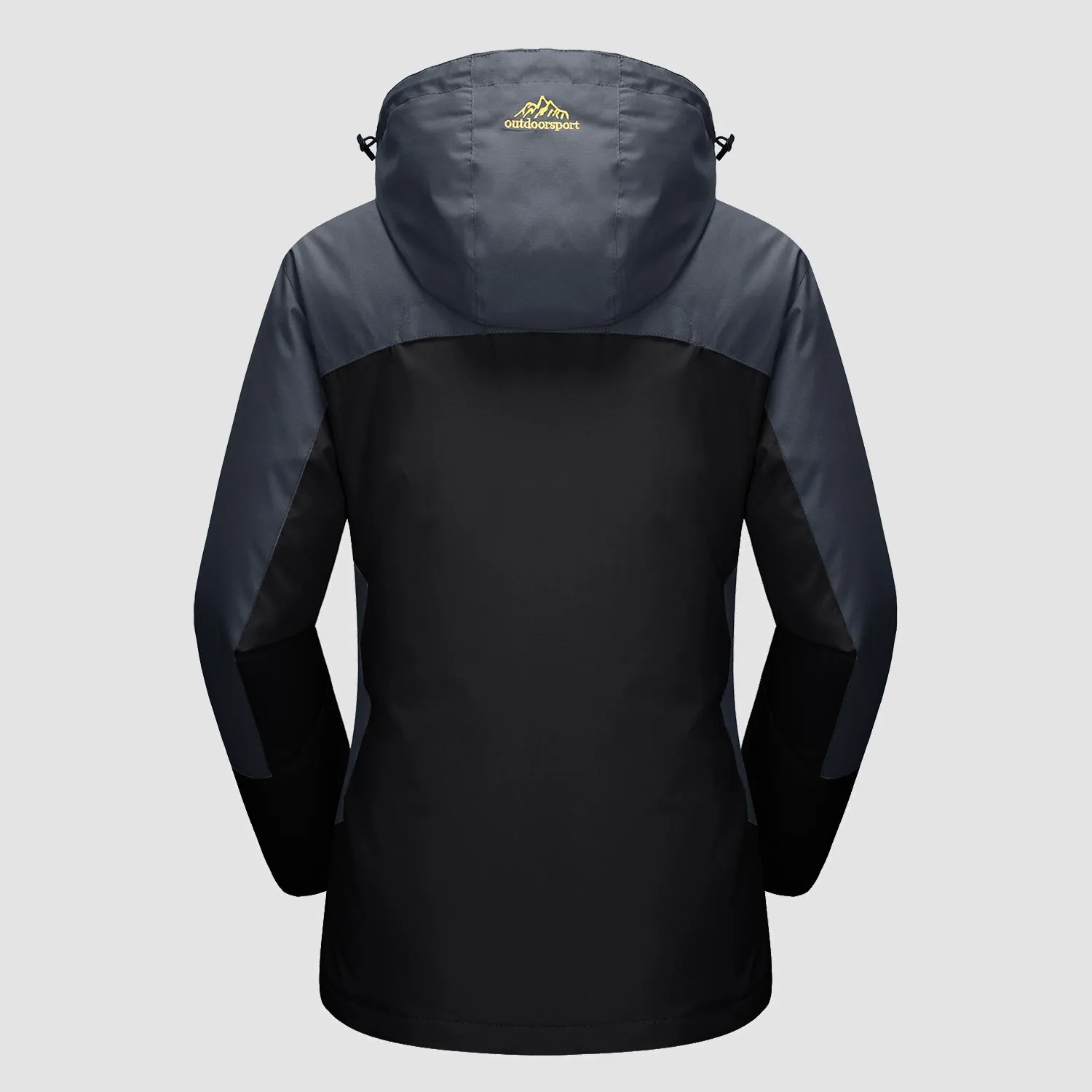 Women's Waterproof 3-in-1 Ski Jacket - Winter Snow Coat with Fleece Liner